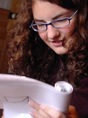 Adina, unsere Krimiautorin